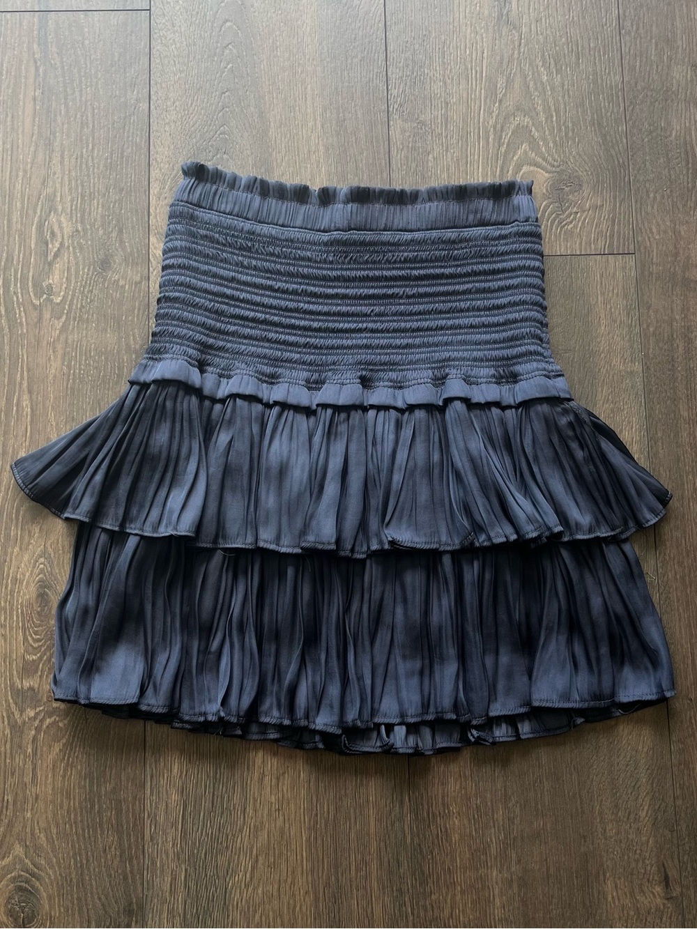 NWOT Reset By Jane Tiered Ruffle Mini Skirt